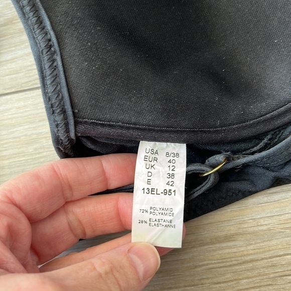 GOTTEX Bikini, Bra Style, Underwire Bikini Top, Geometric Jewel Tone, Size 8 (6) - Picture 11 of 12